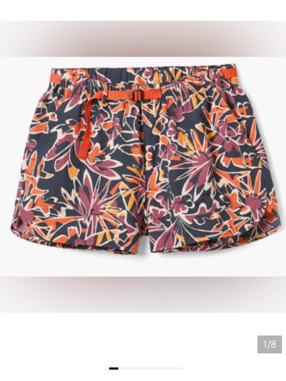 REI Trail Made Amphib Shorts womens Medium Belted
Ripstop Hiking Swim UPF 50